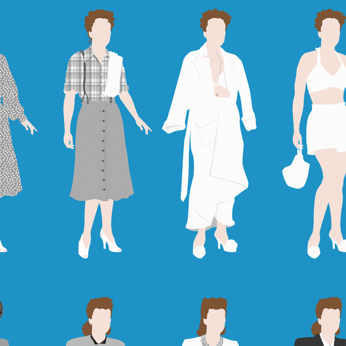 Mildred Pierce fashion poster, Joan Crawford fan art