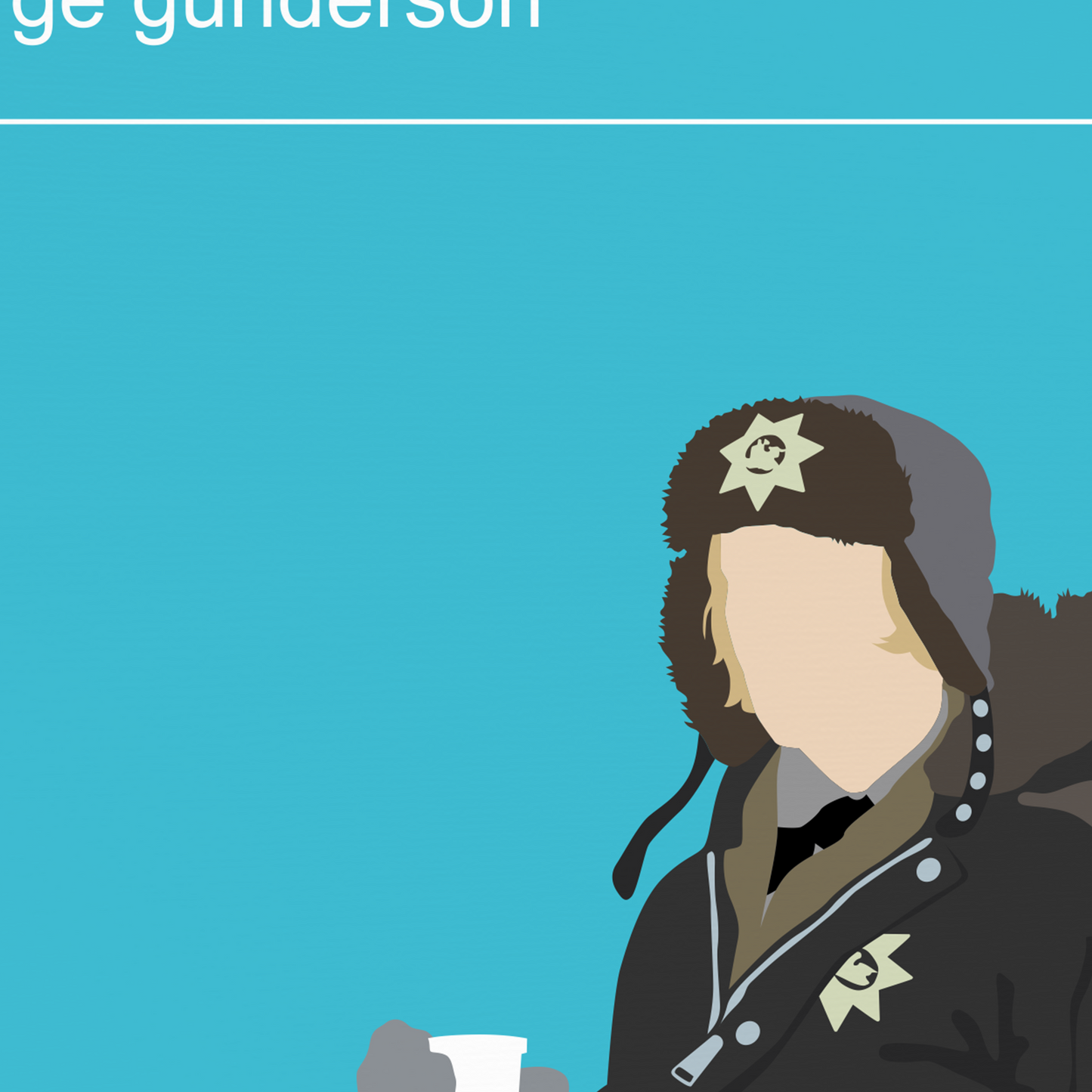 Fargo movie poster, Frances McDormand as Marge Gunderson
