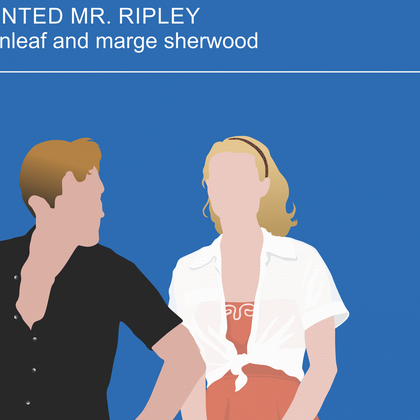New Poster! The Talented Mr. Ripley fashion poster, Gwyneth Paltrow and Jude Law