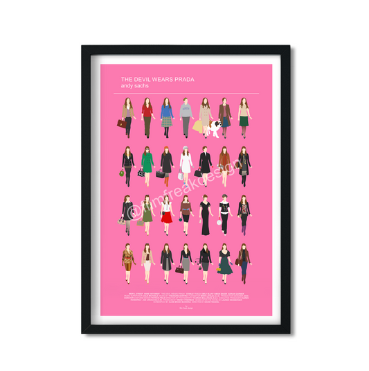 The Devil Wears Prada - Anne Hathaway poster