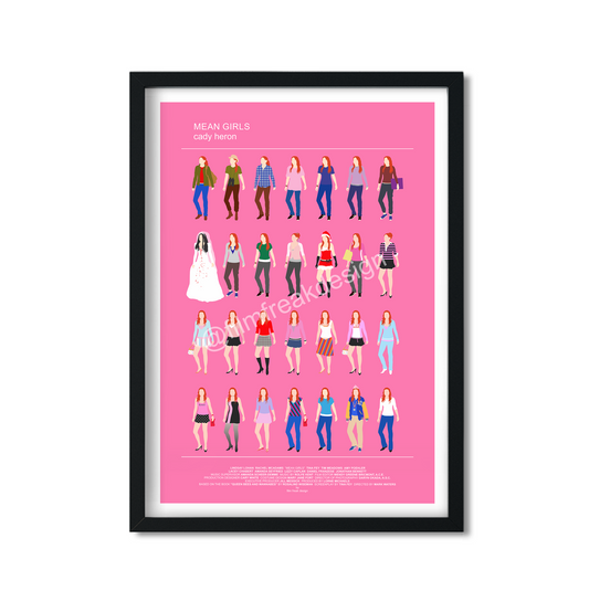 Mean Girls poster, Lindsay Lohan as Cady Heron