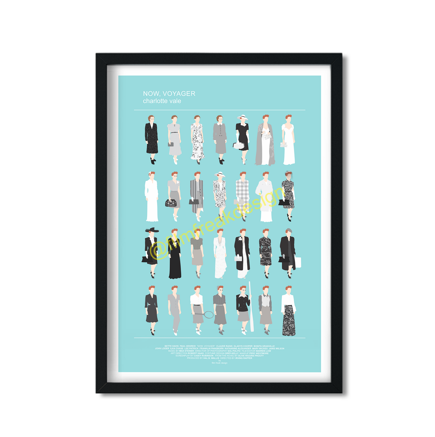 Bette Davis poster from Now, Voyager