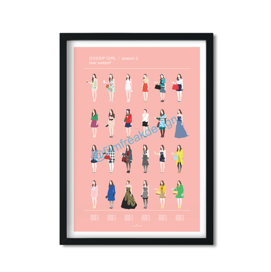 Gossip Girl fashion, Blair Waldorf - Season 2