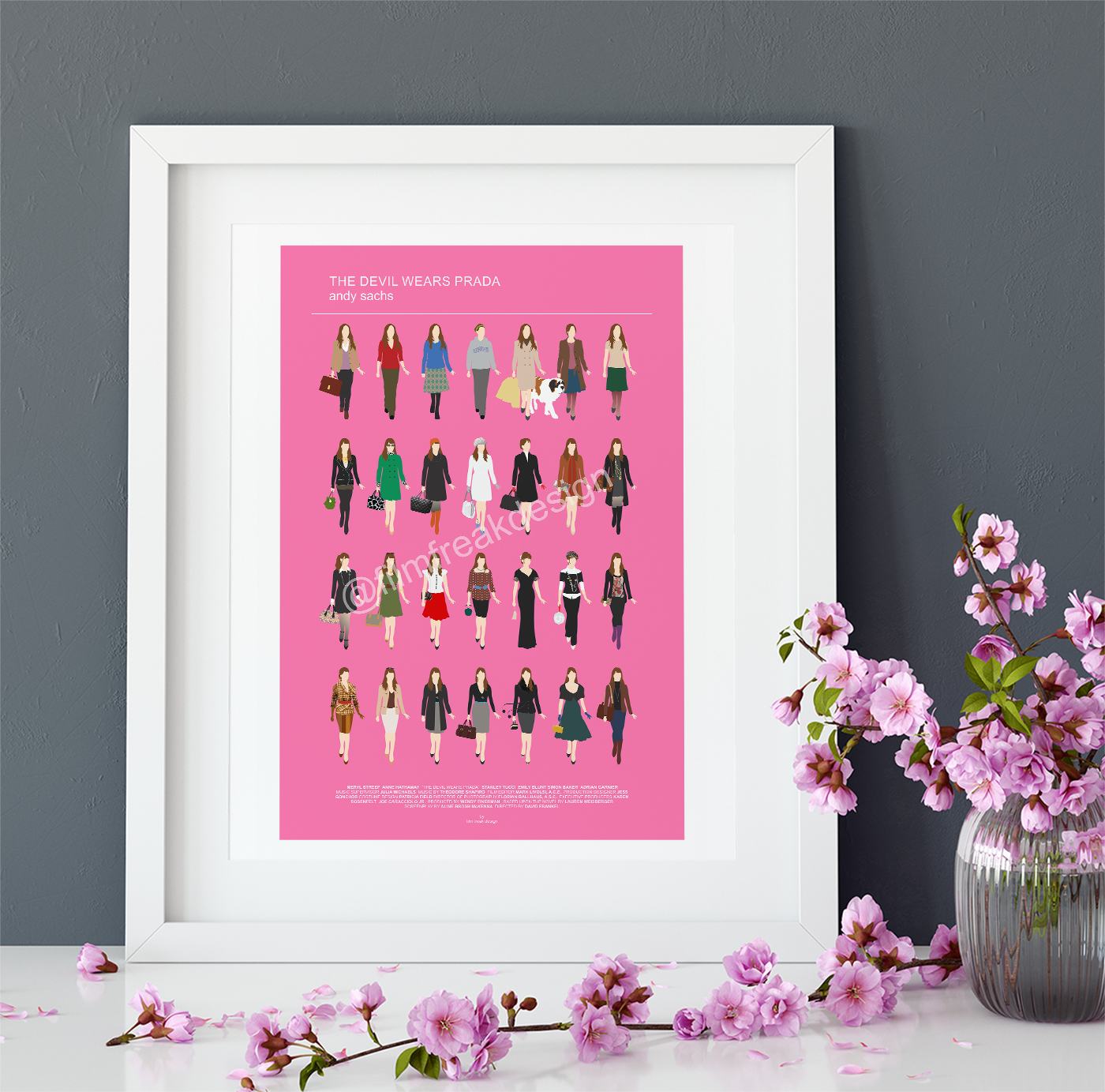 The Devil Wears Prada - Anne Hathaway poster