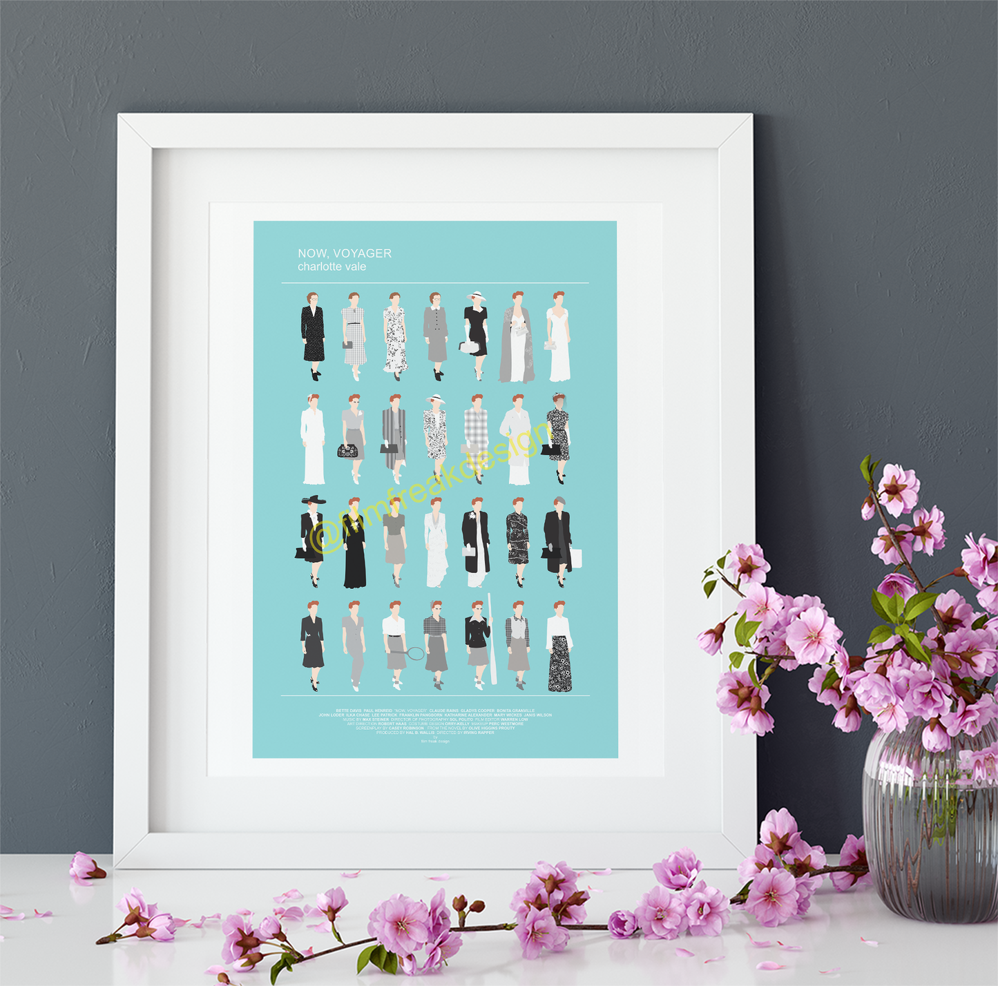 Bette Davis poster from Now, Voyager