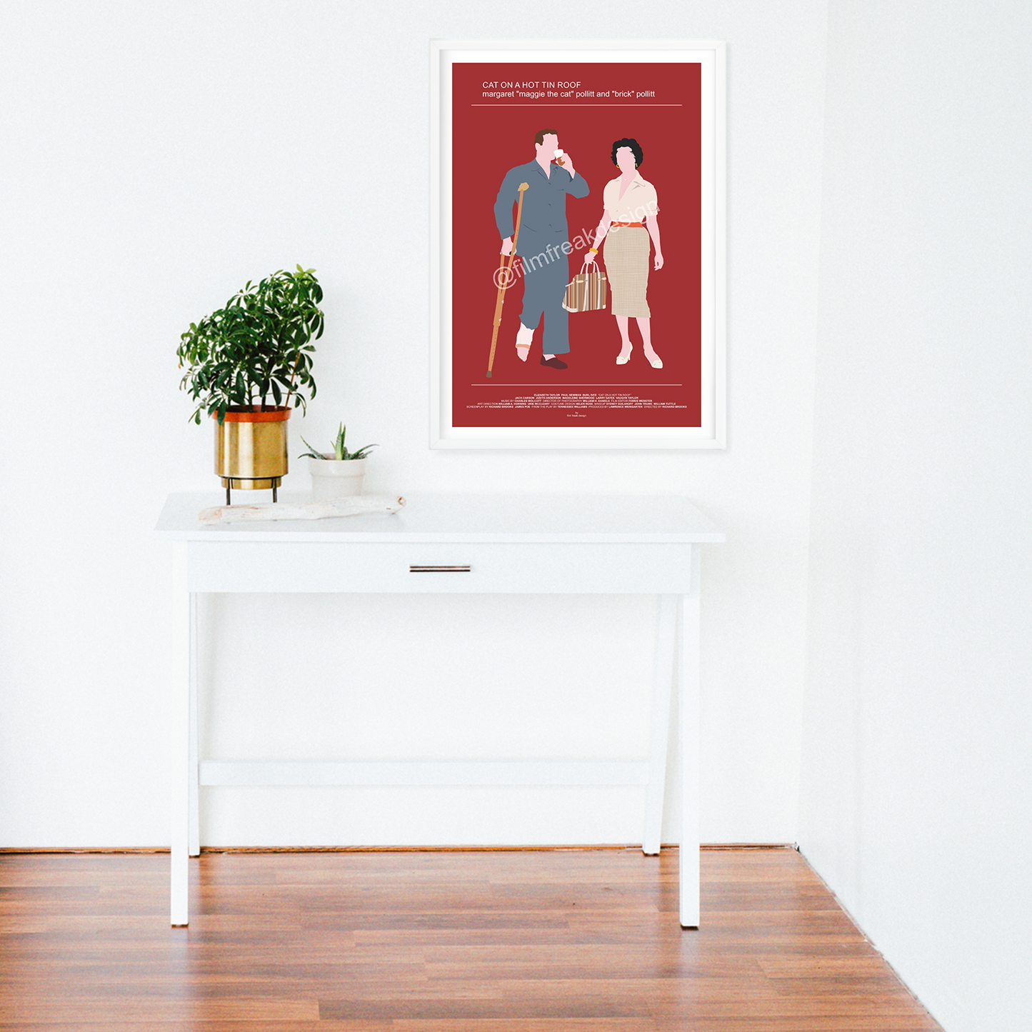 New Poster! Cat on a Hot Tin Roof movie poster, Elizabeth Taylor and Paul Newman
