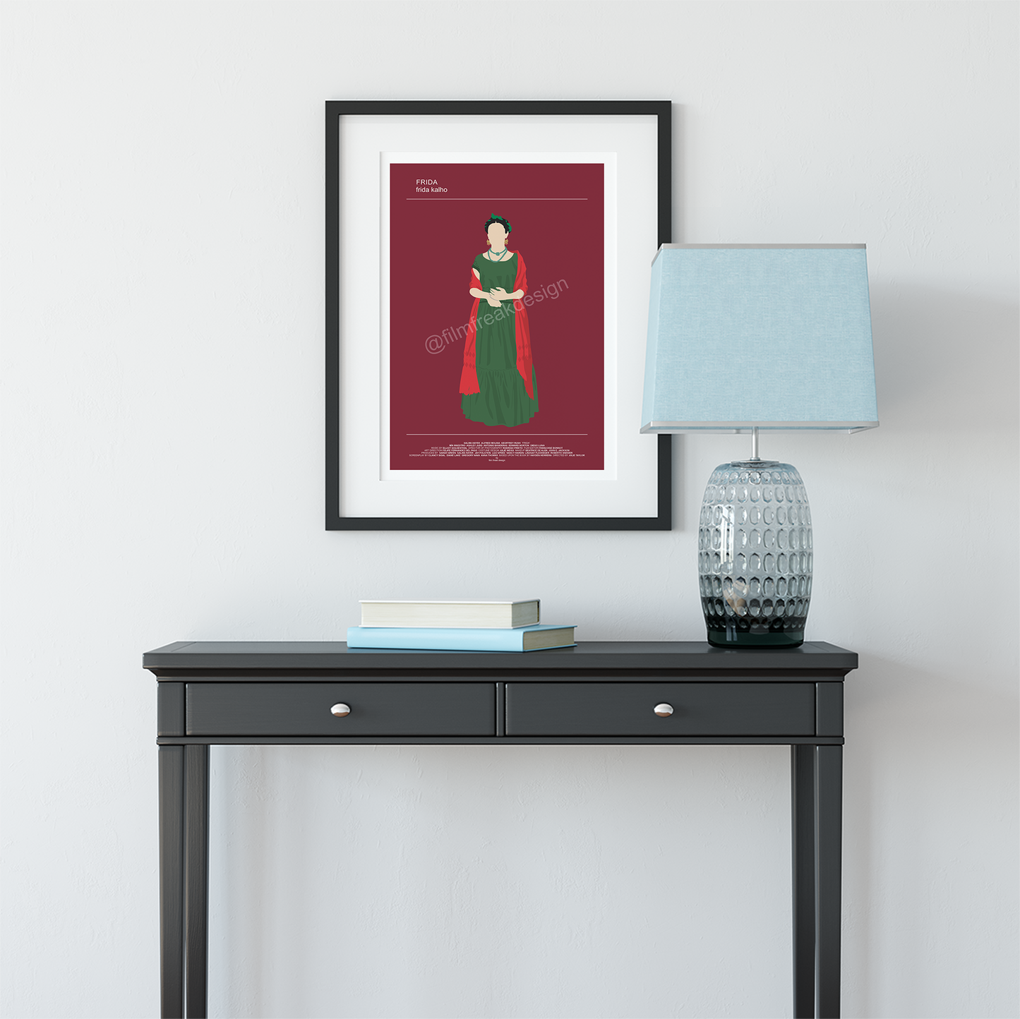 New Poster! Frida 2002 poster, Salma Hayek as Frida Kahlo, Mexican artist movie print