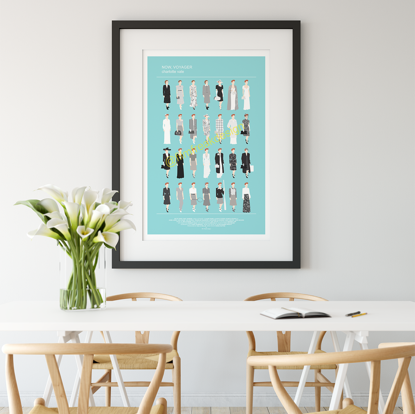 Bette Davis poster from Now, Voyager