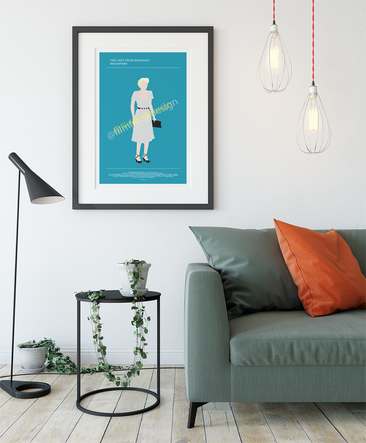 Rita Hayworth The Lady from Shanghai movie poster