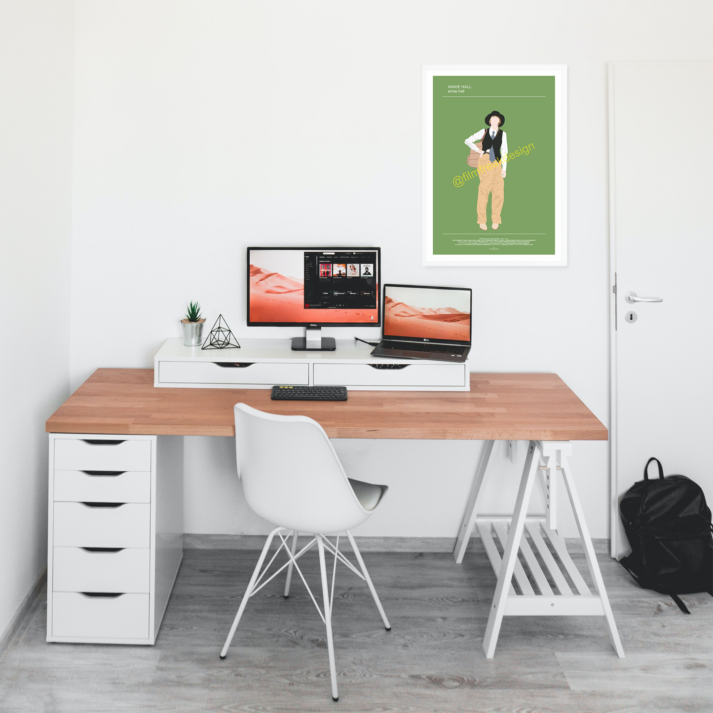 Annie Hall movie poster, Diane Keaton Style, Woody Allen