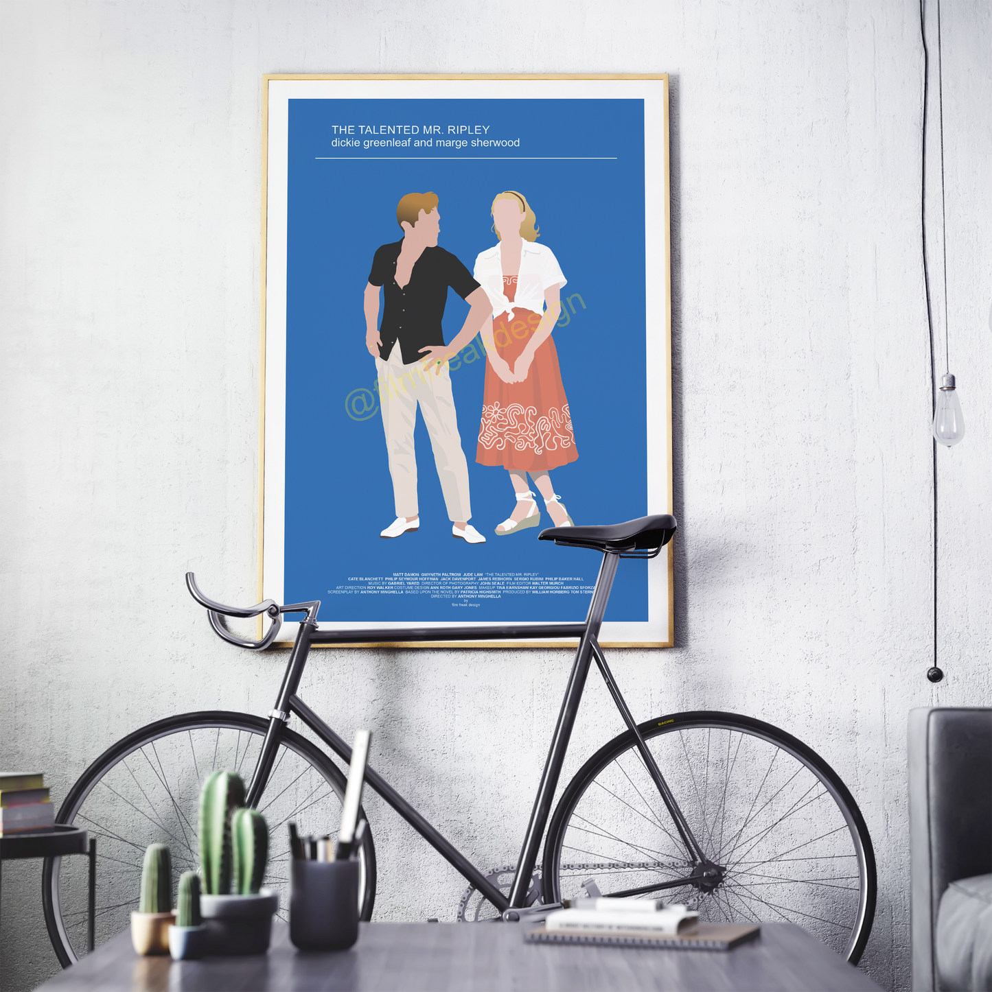 New Poster! The Talented Mr. Ripley fashion poster, Gwyneth Paltrow and Jude Law