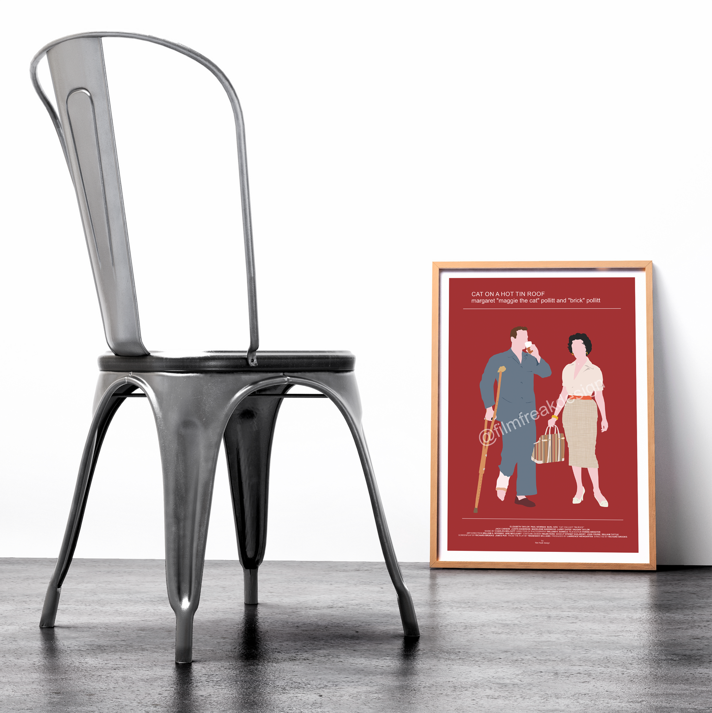 New Poster! Cat on a Hot Tin Roof movie poster, Elizabeth Taylor and Paul Newman