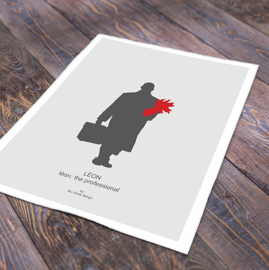Léon: The Professional Movie Print, Luc Besson, Jean Reno