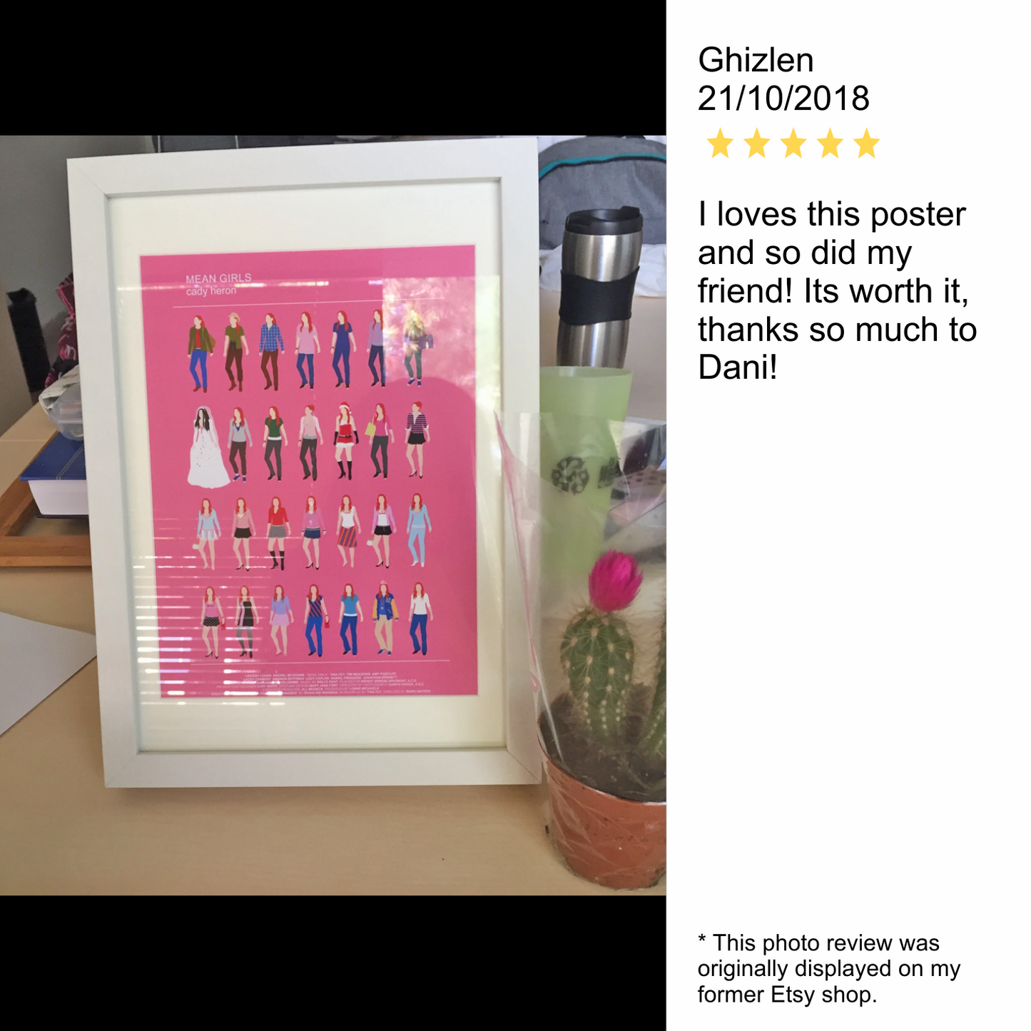 Mean Girls poster, Lindsay Lohan as Cady Heron