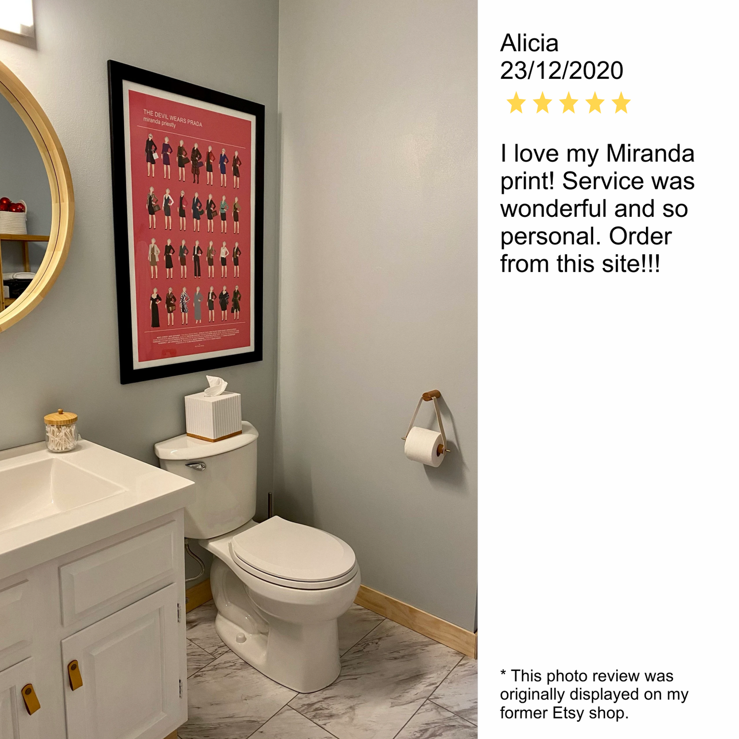 Miranda Priestly from The Devil Wears Prada poster, all fashion
