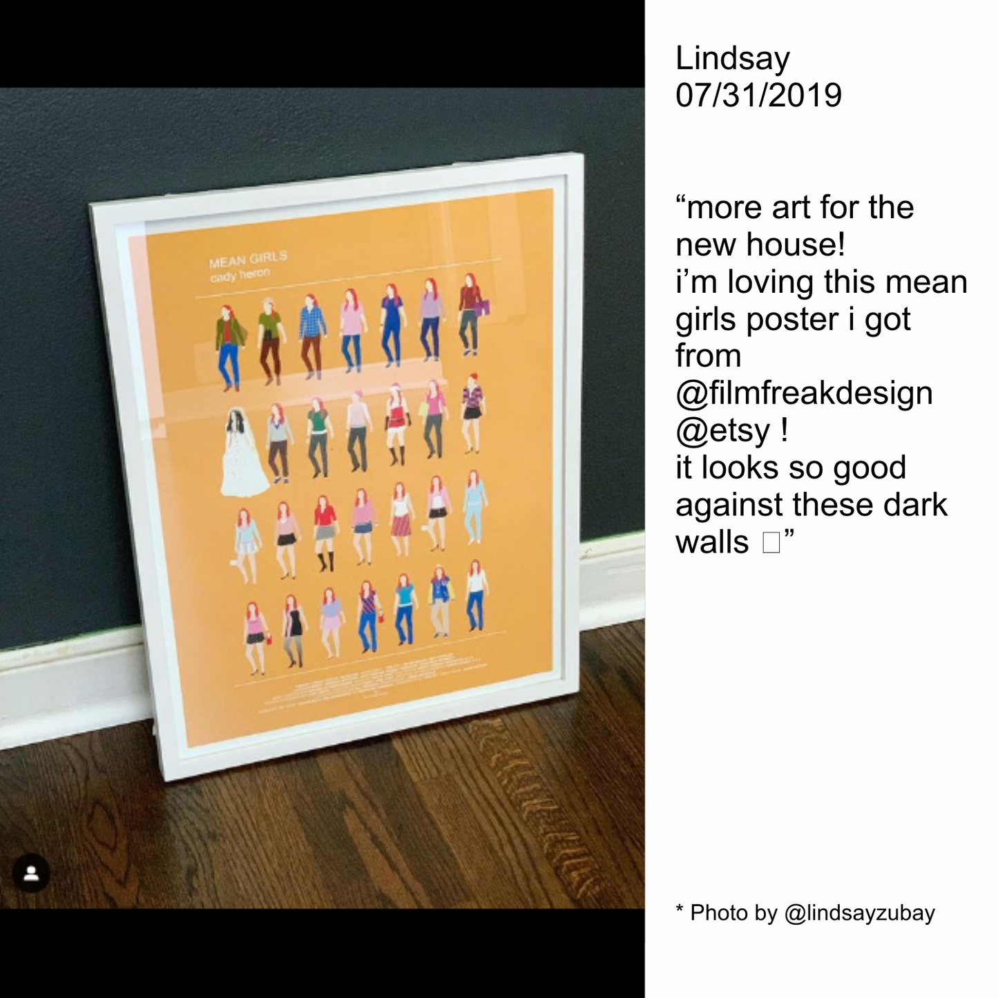 Mean Girls poster, Lindsay Lohan as Cady Heron
