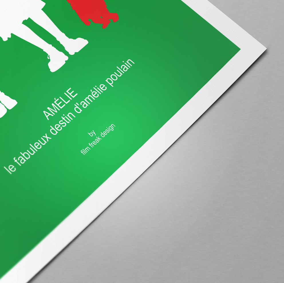 Amélie Movie Art Print, Le fabuleux destin d'Amélie Poulain