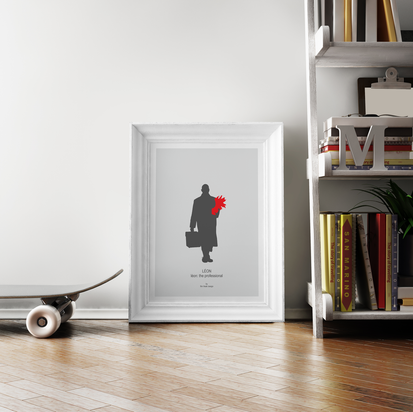 Léon: The Professional Movie Print, Luc Besson, Jean Reno