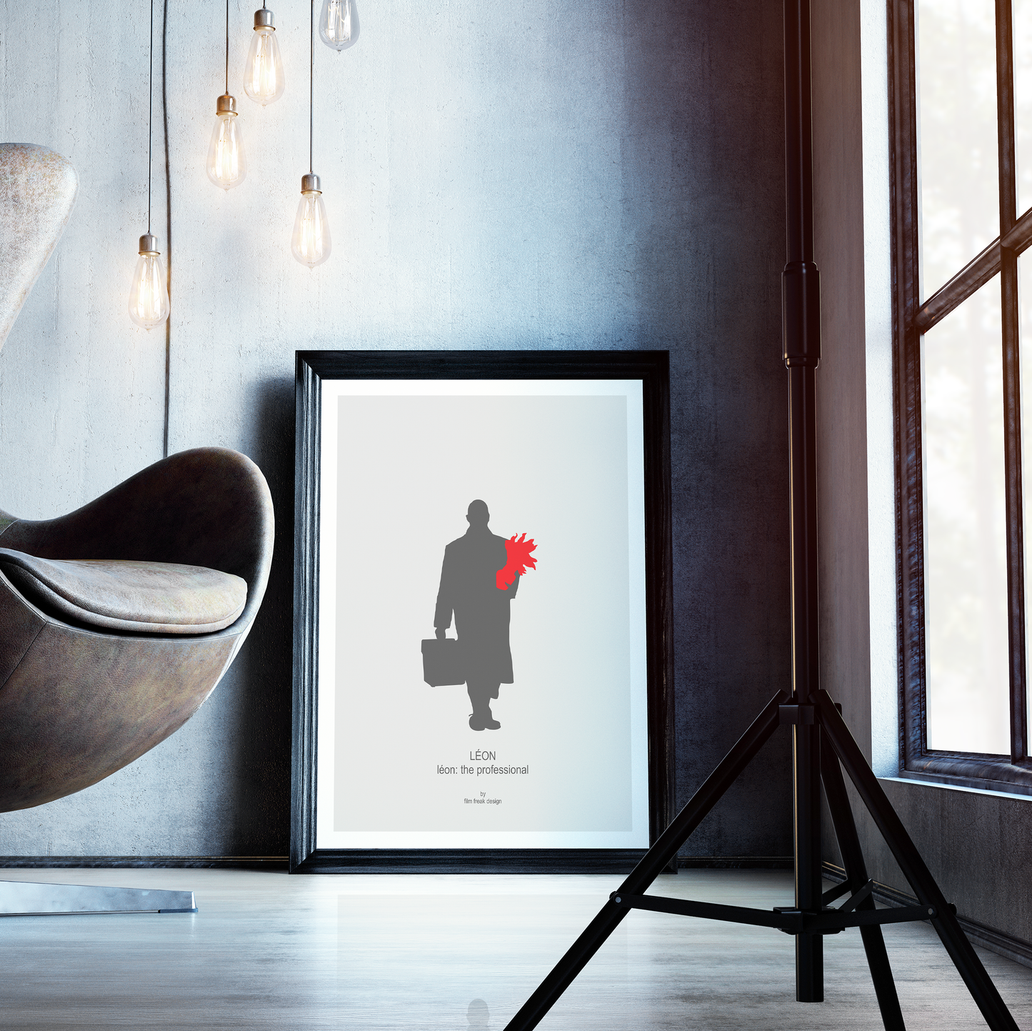 Léon: The Professional Movie Print, Luc Besson, Jean Reno