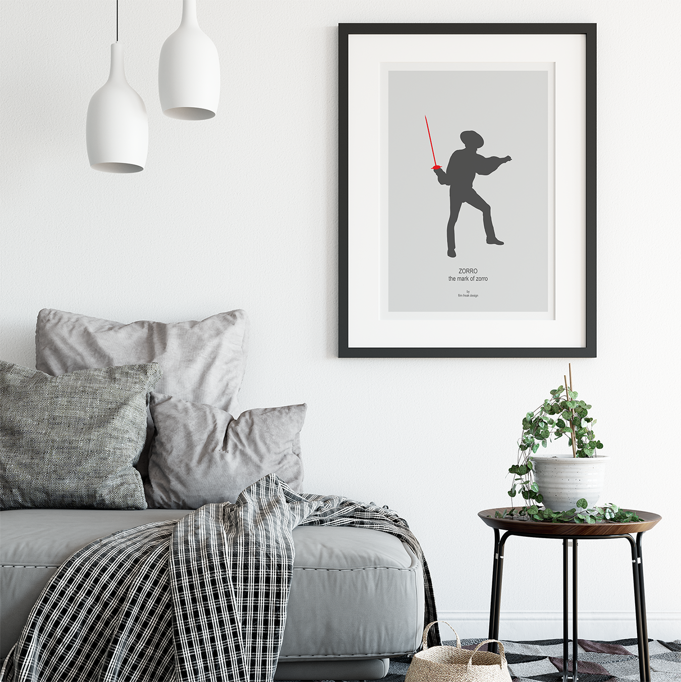 Zorro from The Mark of Zorro, Tyrone Power print