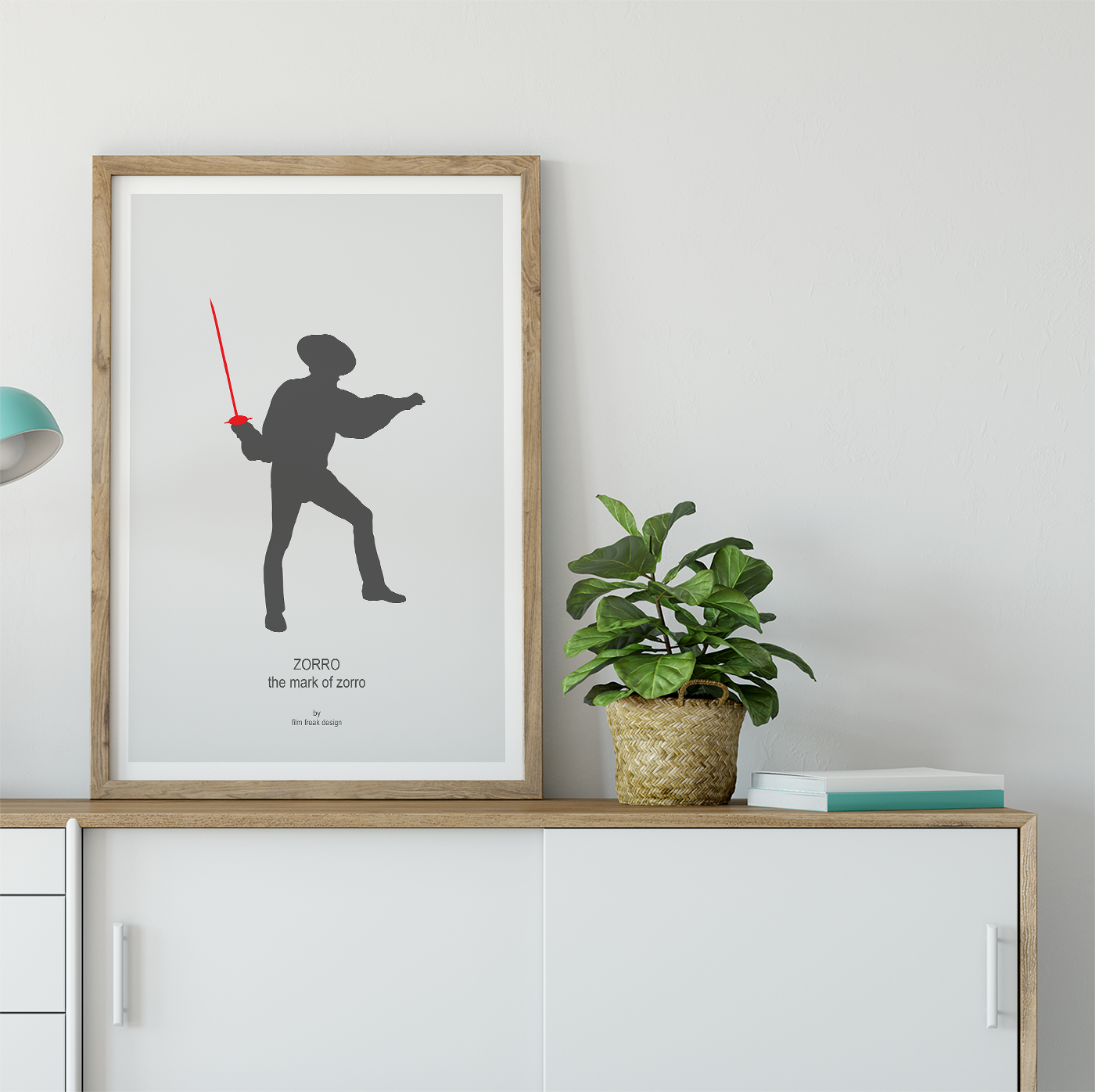 Zorro from The Mark of Zorro, Tyrone Power print