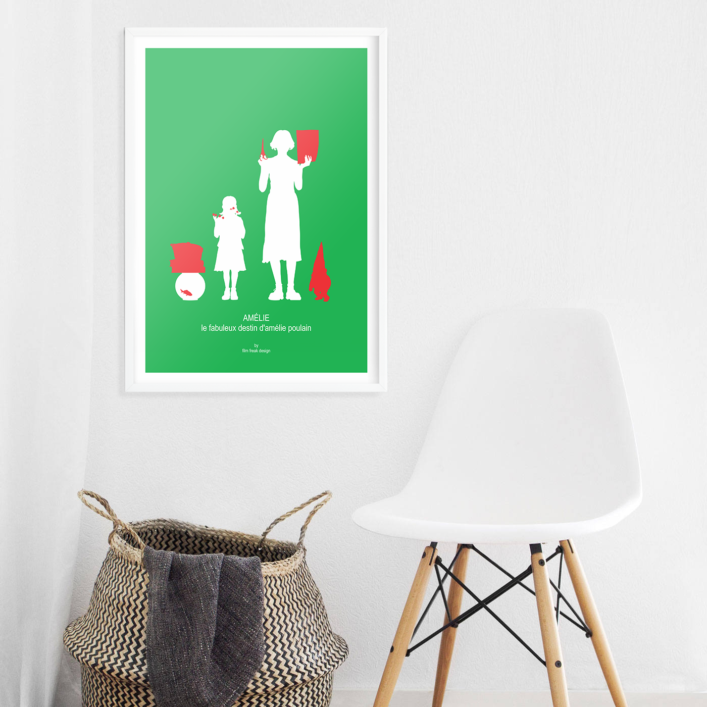 Amélie Movie Art Print, Le fabuleux destin d'Amélie Poulain