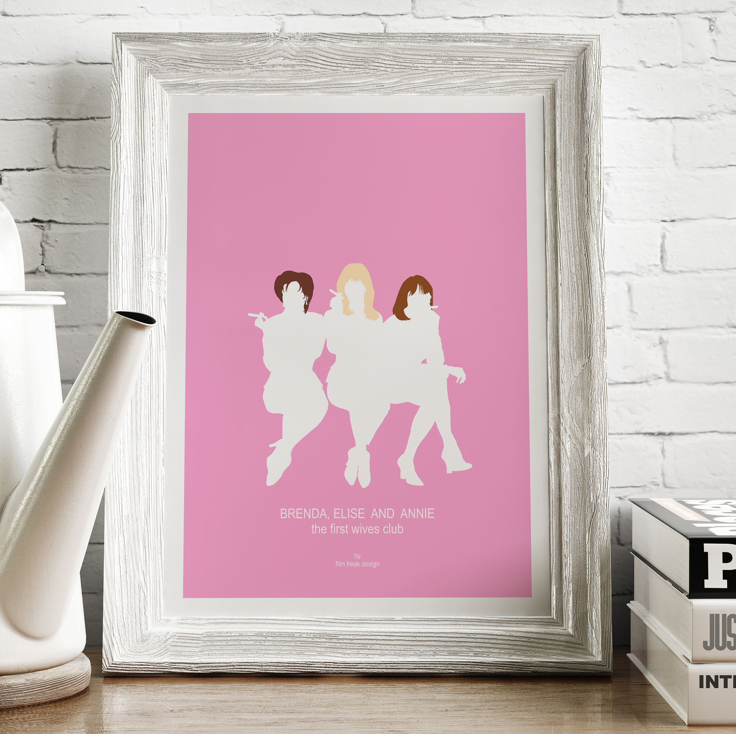 The First Wives Club Minimalist Movie Poster Print