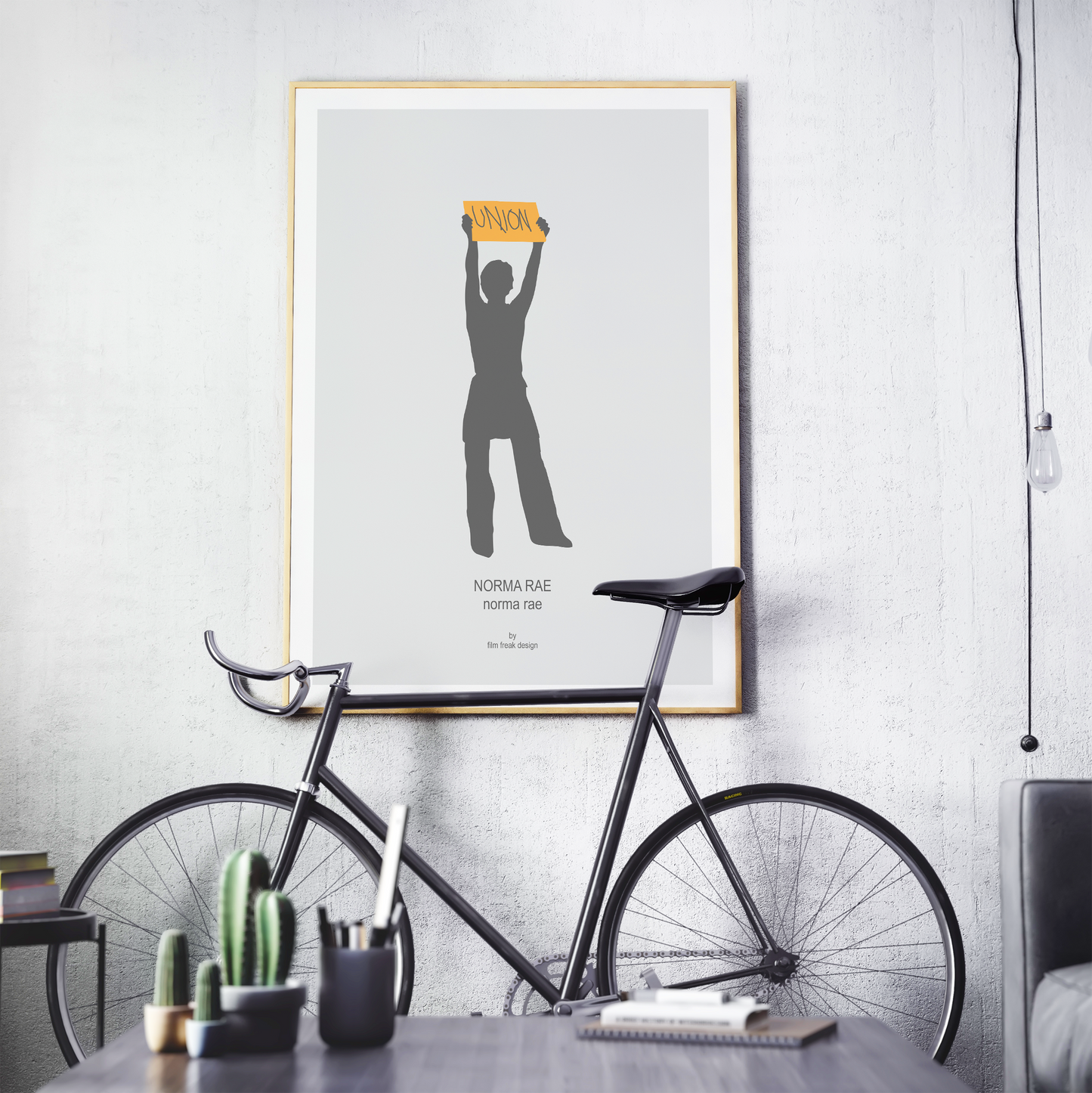 Sally Field as Norma Rae - Minimalist Movie Poster