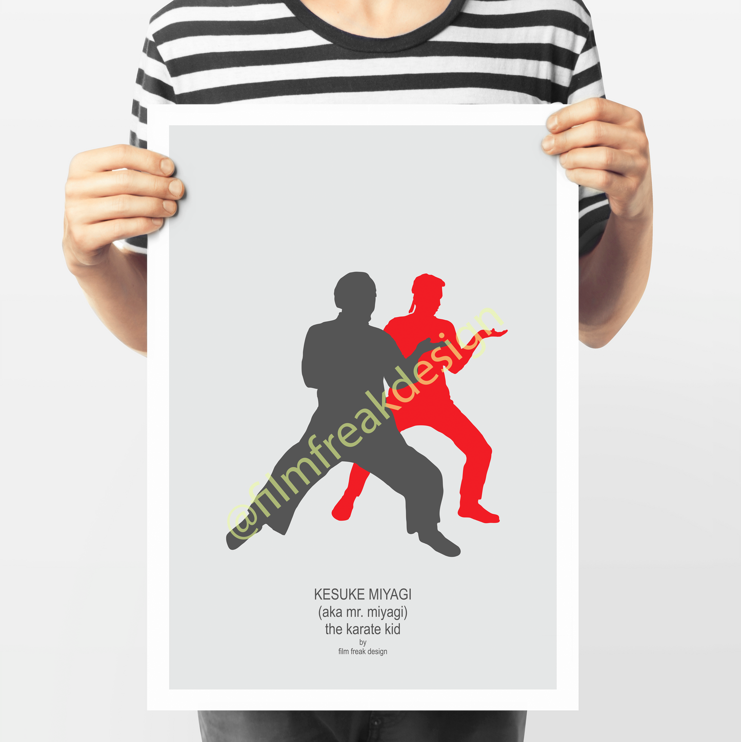 Mr Miyagi poster The Karate Kid, Noriyuki "Pat" Morita