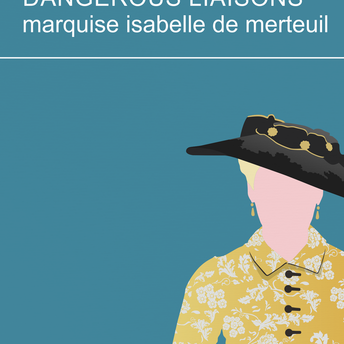 New item! Dangerous Liaisons poster, Glenn Close as Marquise Isabelle de Merteuil, Period Drama