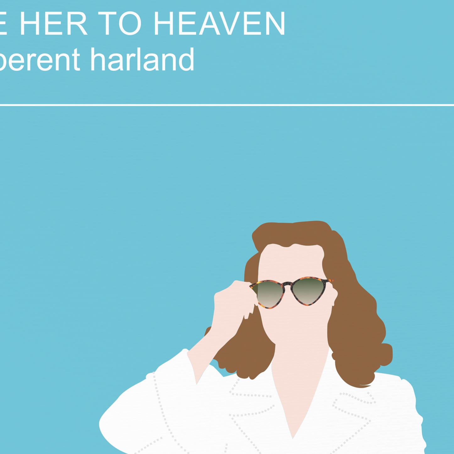 Leave Her to Heaven poster, Gene Tierney, Femme Fatale Murder Killer Noir