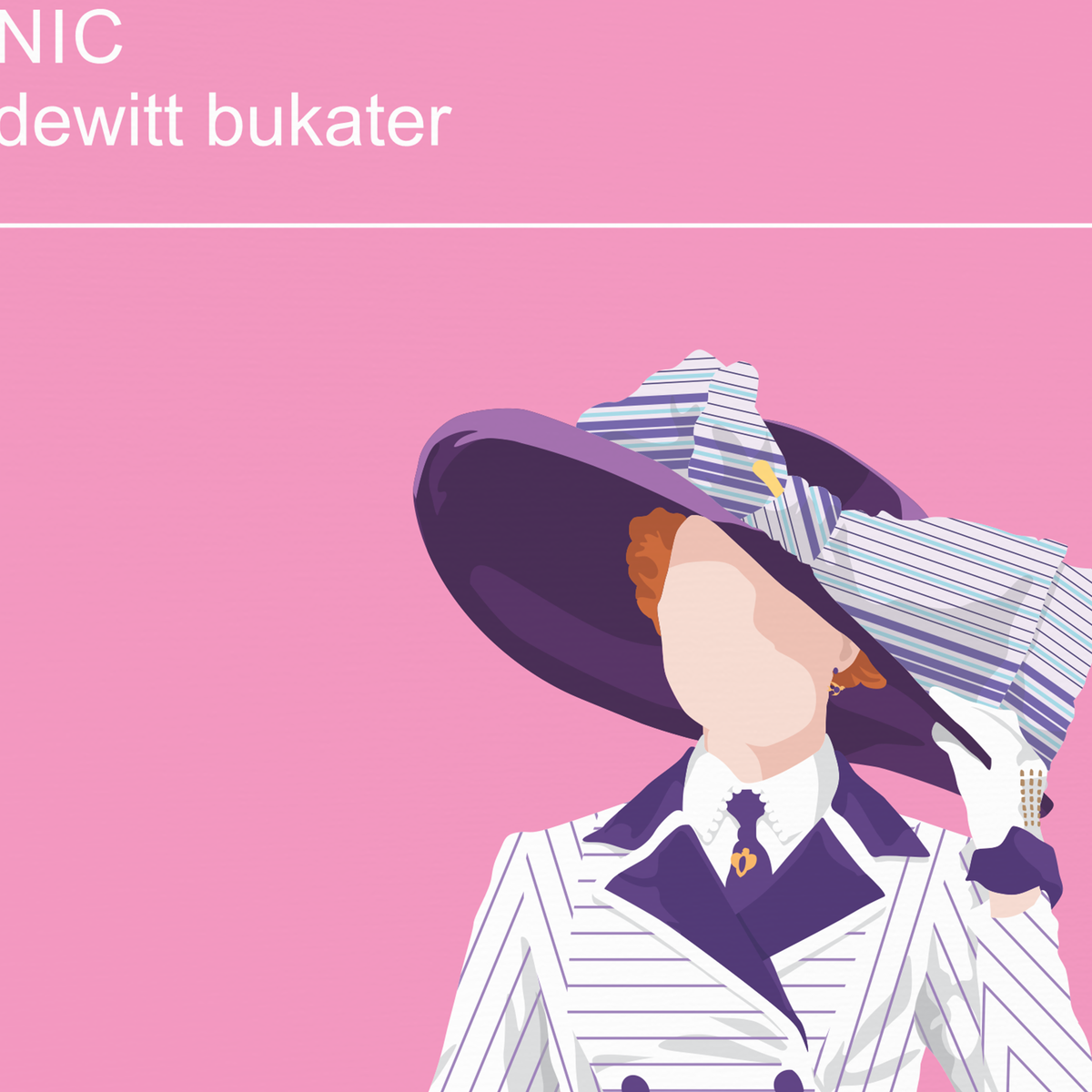 Titanic poster, Kate Winslet as Rose DeWitt Bukater