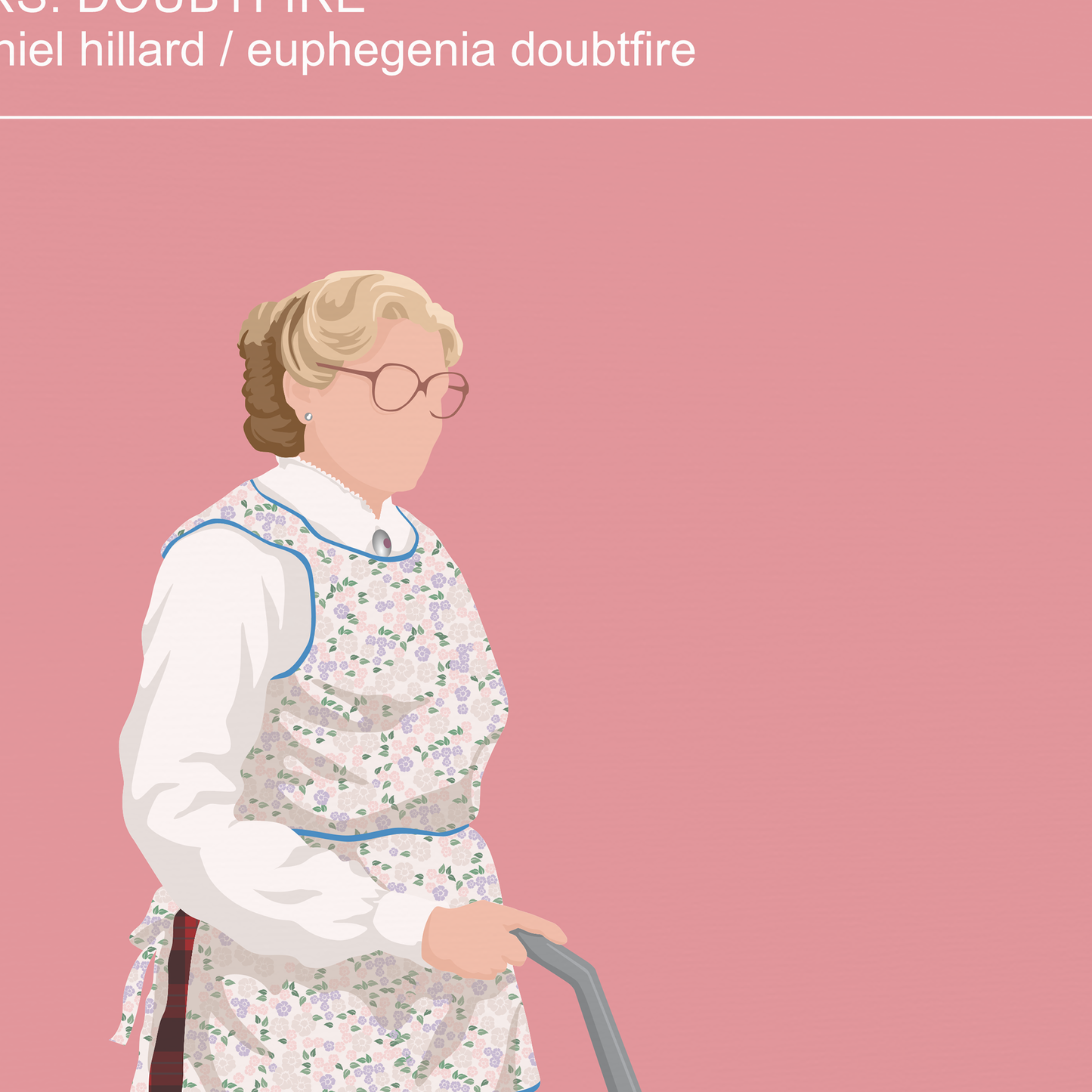 Mrs. Doubtfire Poster, Robin Williams