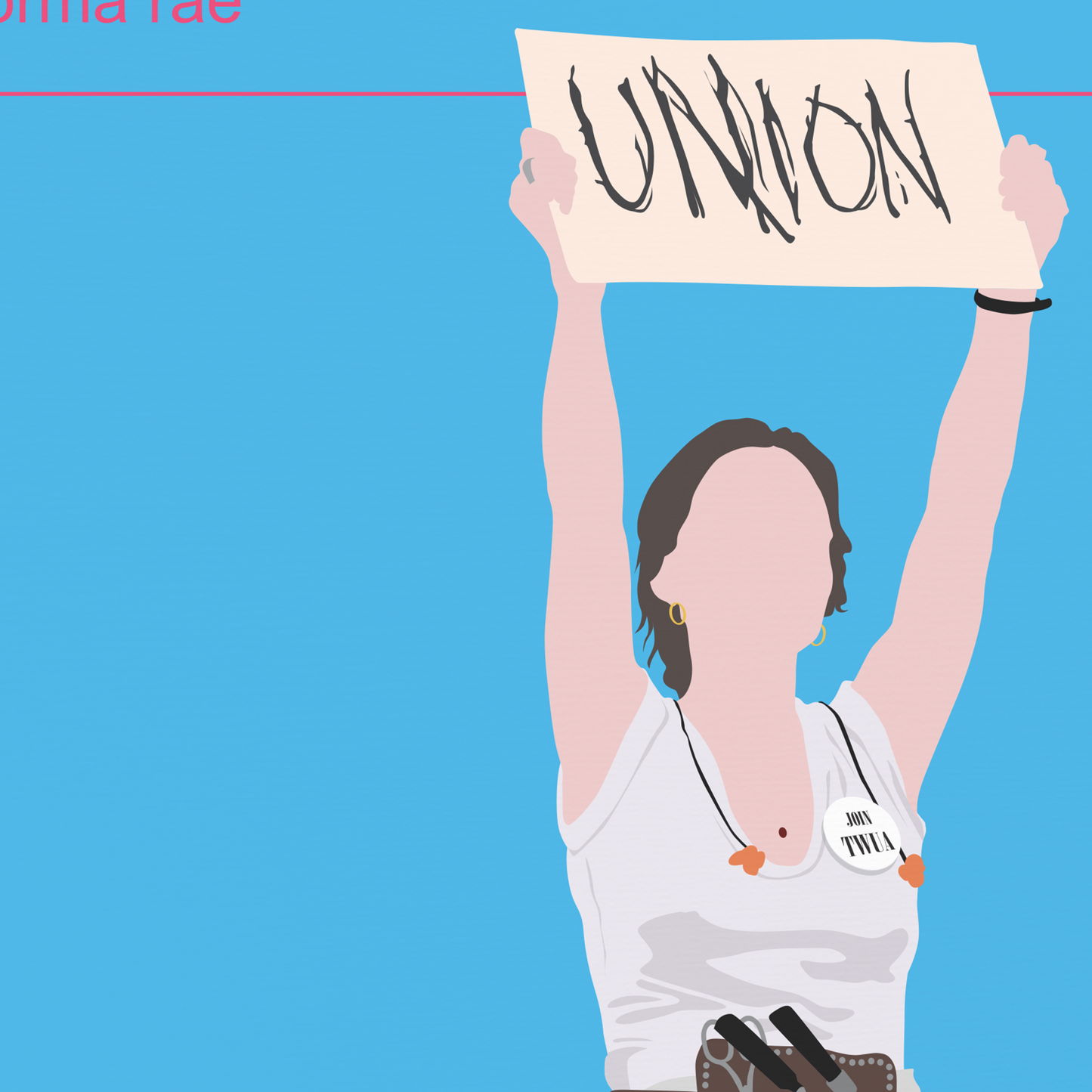 Sally Field as Norma Rae, 1979 Movie Poster