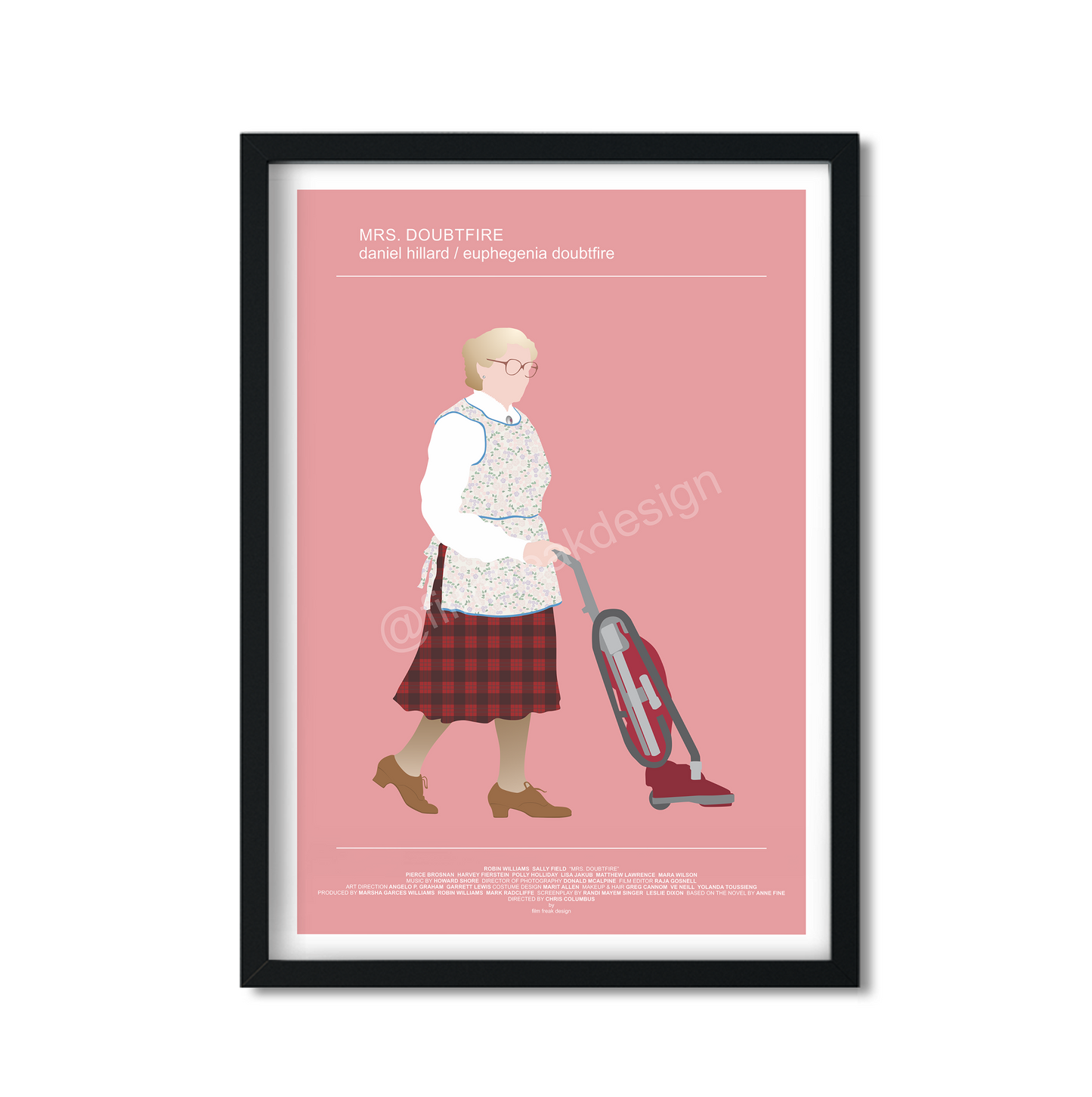 Mrs. Doubtfire Poster, Robin Williams