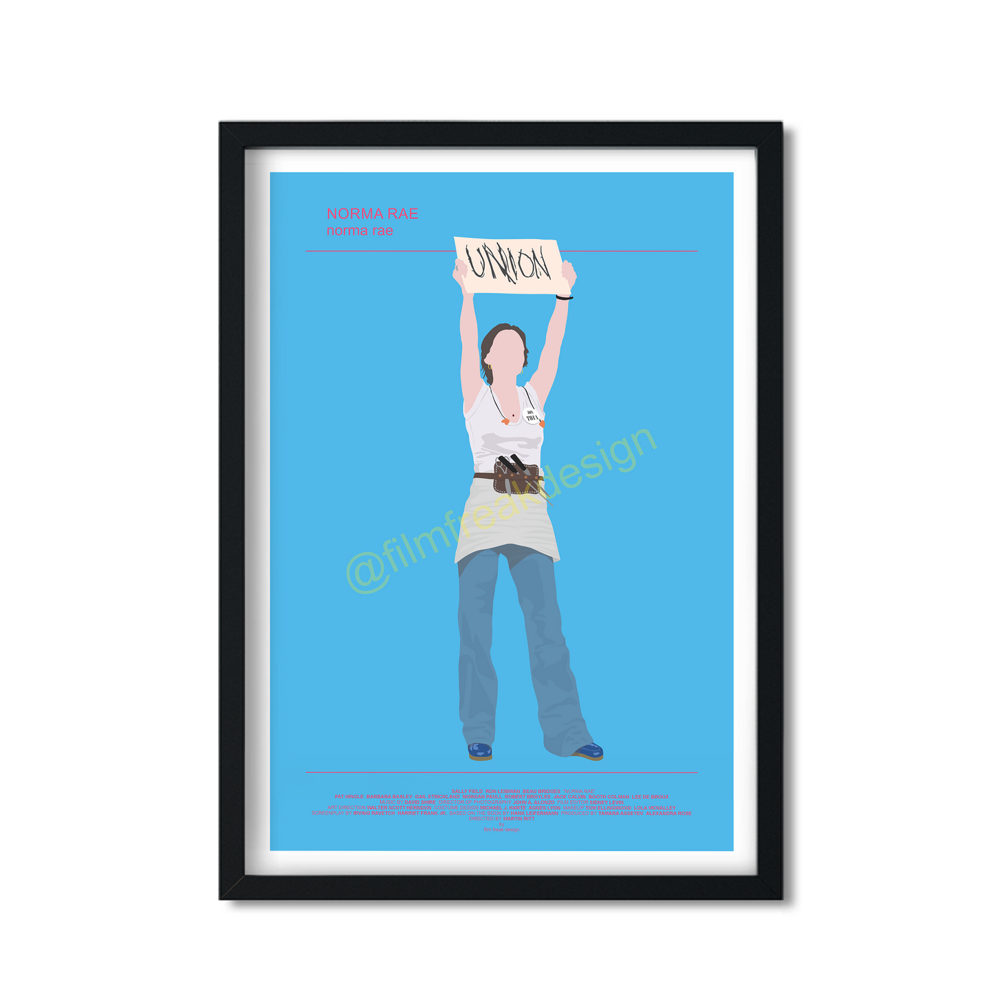 Sally Field as Norma Rae, 1979 Movie Poster