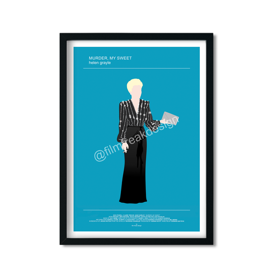 Murder, My Sweet 1944 poster, Claire Trevor, Femme Fatale