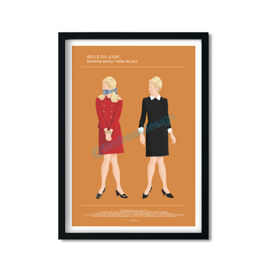 Upgraded! Belle de Jour poster, Catherine Deneuve Luis Buñuel poster