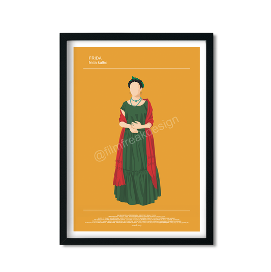 New Poster! Frida 2002 poster, Salma Hayek as Frida Kahlo, Mexican artist movie print