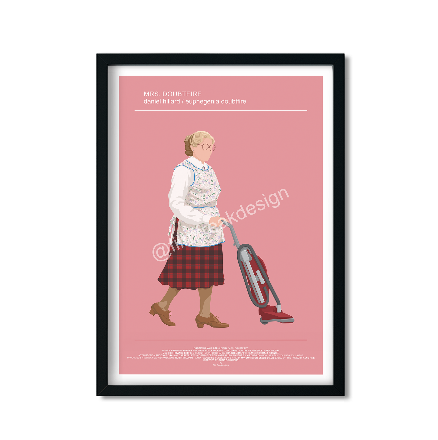 Mrs. Doubtfire Poster, Robin Williams