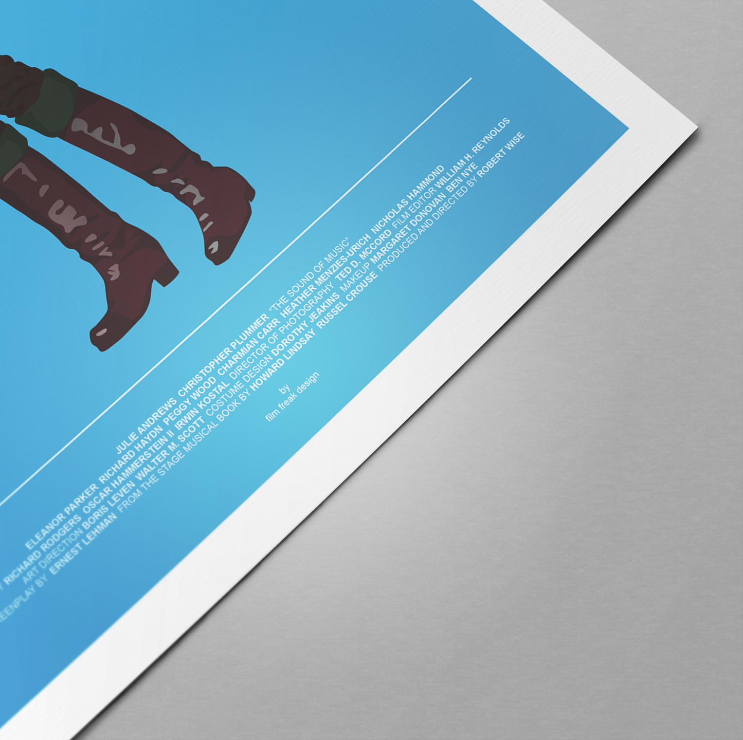 The Sound of Music Movie Poster, Cap. Georg Von Trapp