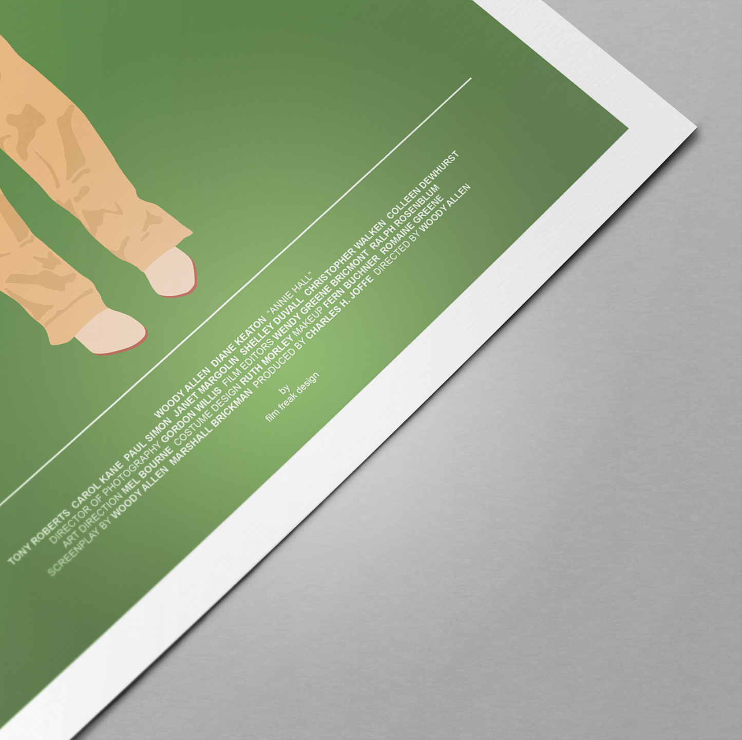 Annie Hall movie poster, Diane Keaton Style, Woody Allen