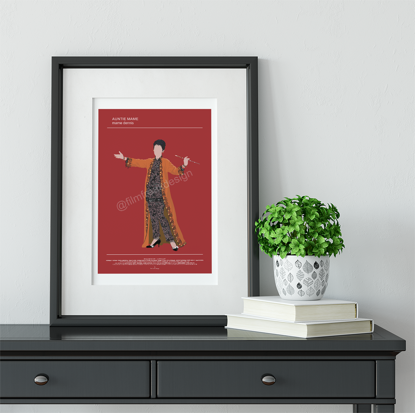 New Item! Auntie Mame 1958 poster, Rossalind Russell as Mame Dennis