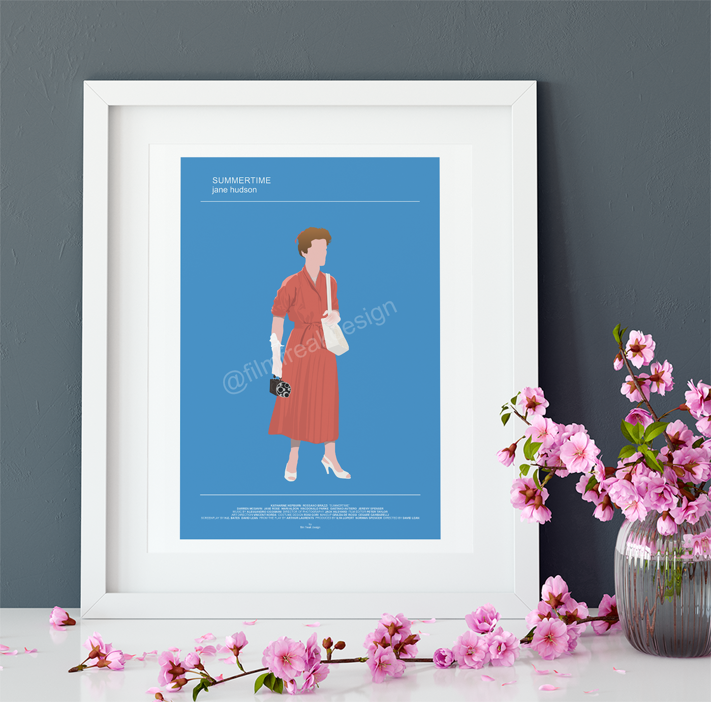 New Poster! Summertime 1955 movie poster, Katharine Hepburn, David Lean