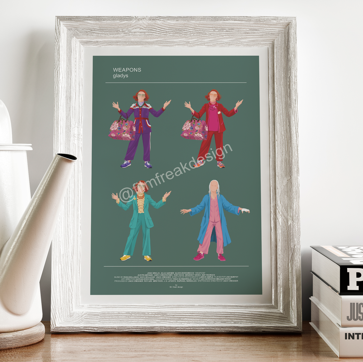 New! Weapons Poster – Amy Madigan as Tia Gladys Costume Illustration | Horror Movie Fan Art