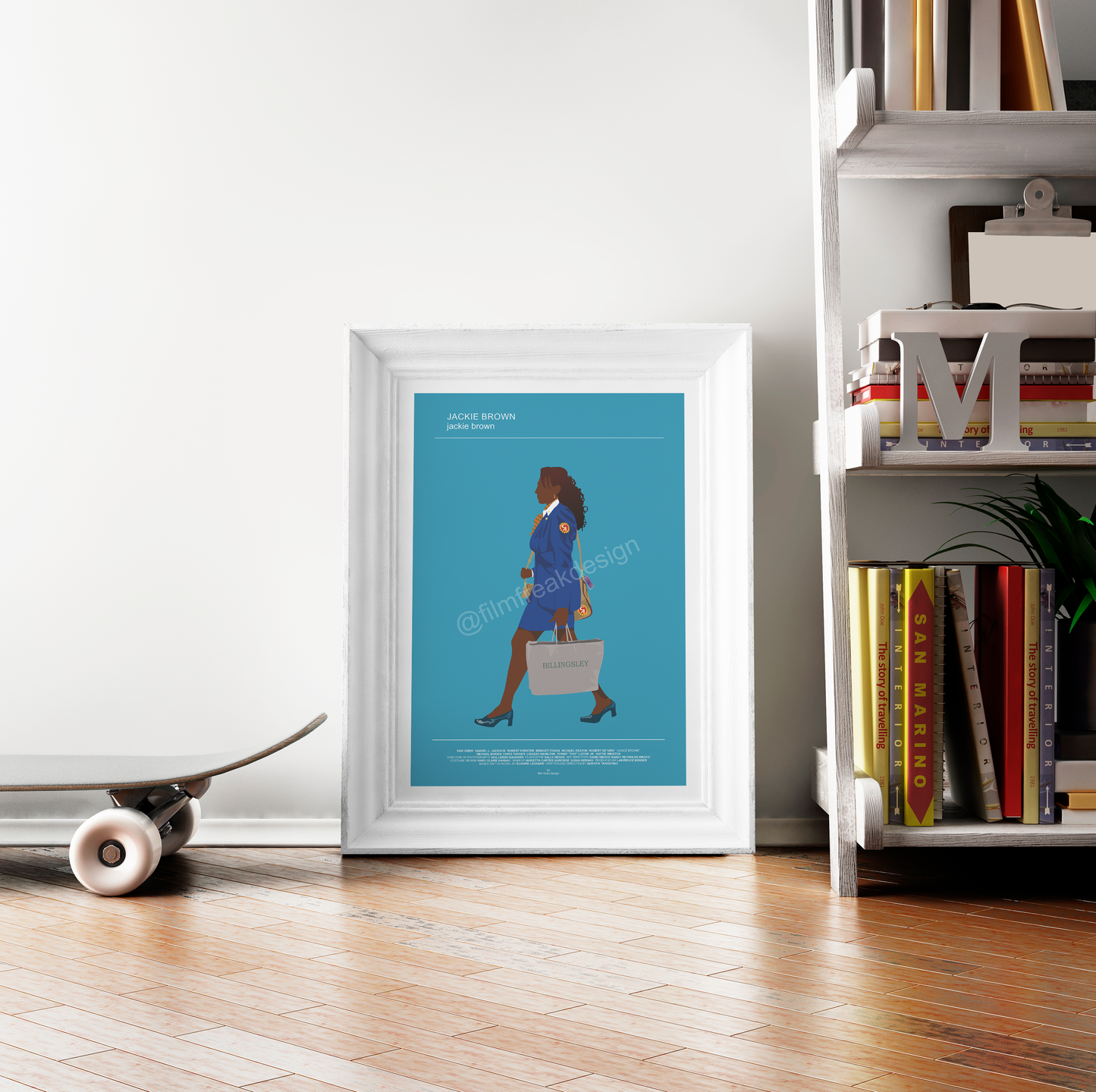 Jackie Brown Poster, Pam Grier in a Quentin Tarantino Movie