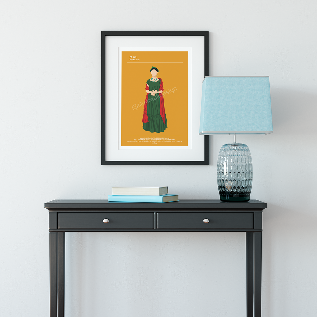 New Poster! Frida 2002 poster, Salma Hayek as Frida Kahlo, Mexican artist movie print