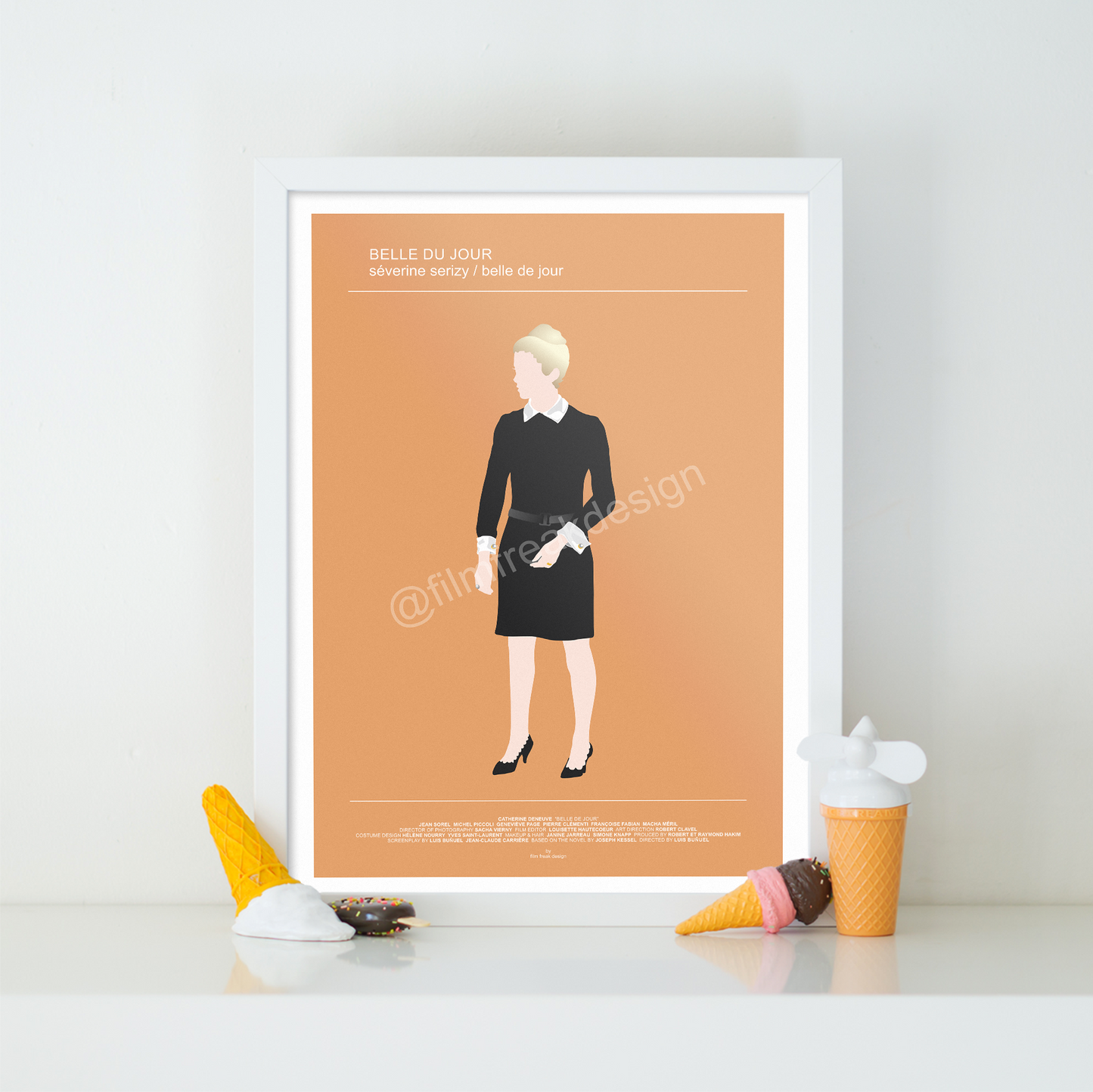 New item! Belle de Jour poster, Catherine Deneuve Luis Buñuel poster