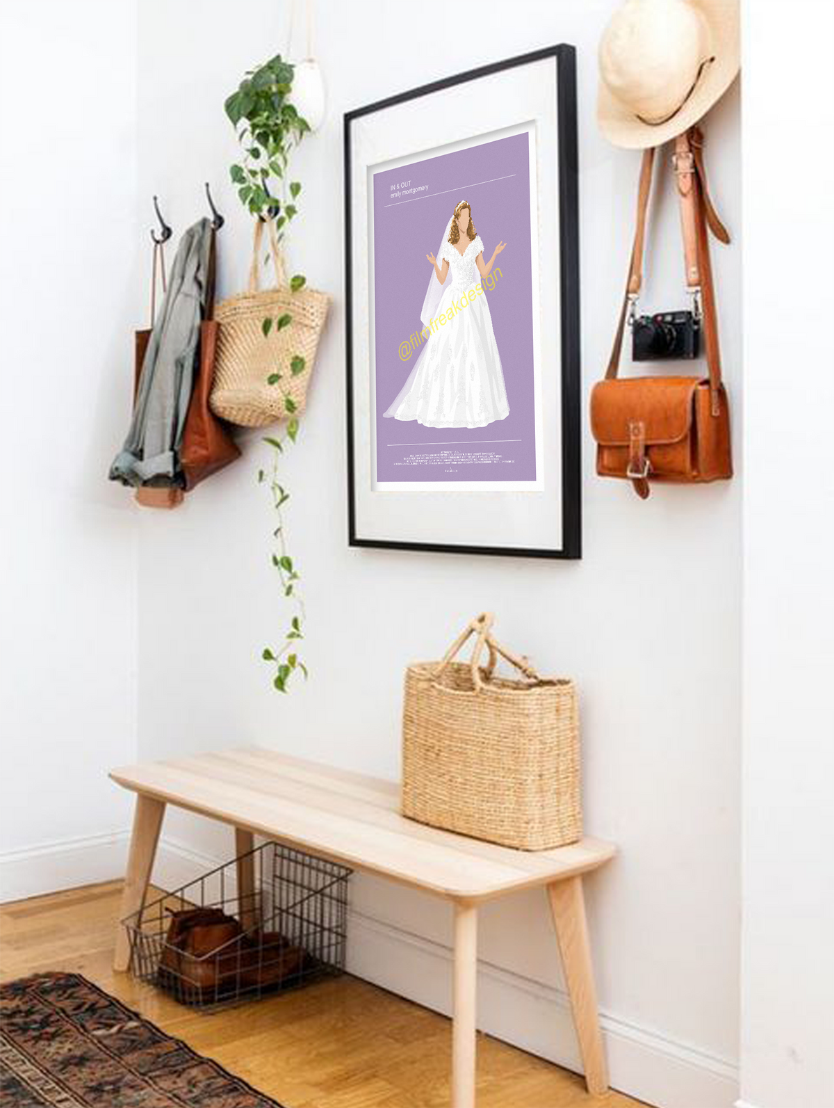 New print! In & Out Poster – Joan Cusack as Emily Montgomery | LGBTQ+ Fashion Print