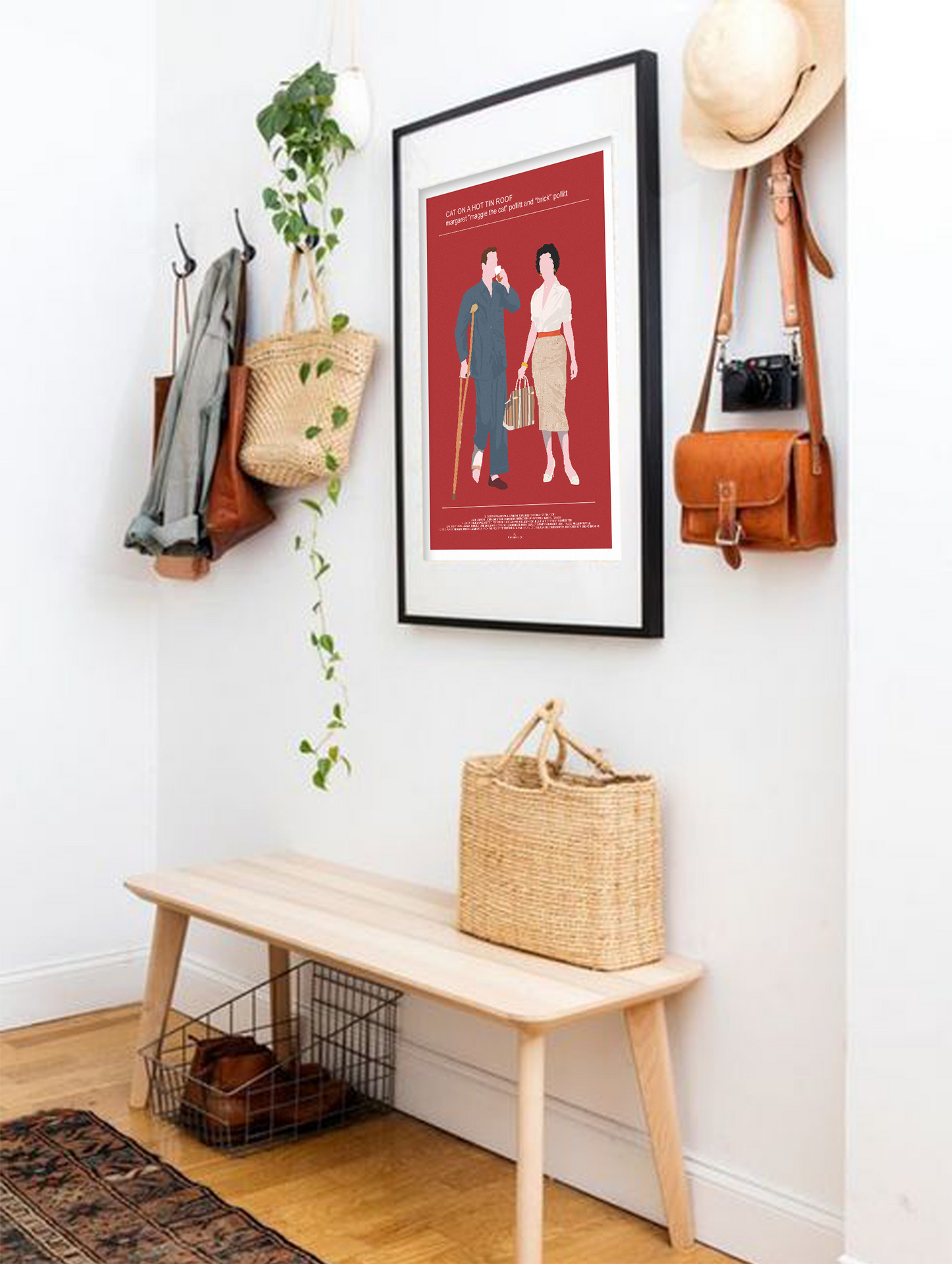 Cat on a Hot Tin Roof movie poster, Elizabeth Taylor and Paul Newman